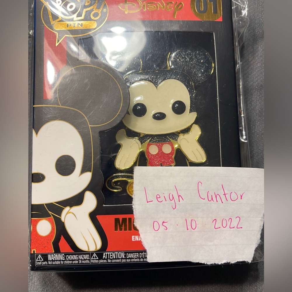 Disney Mickey Mouse Funko Pop! Pin #01